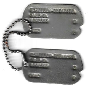 George Dog Tag Korea 1