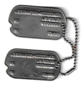 George Dog Tag Korea 2